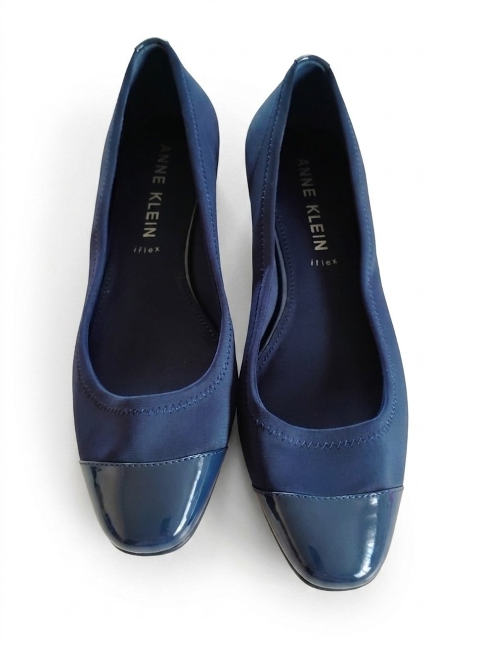 Anne Klein Navy Ballet Flats - Women's Comfortable Slip-On